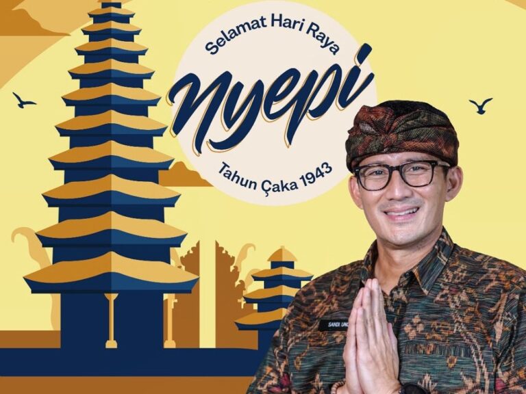 【インドネシア】観光大臣サンディアガ・ウノ氏の存在感がすごい！