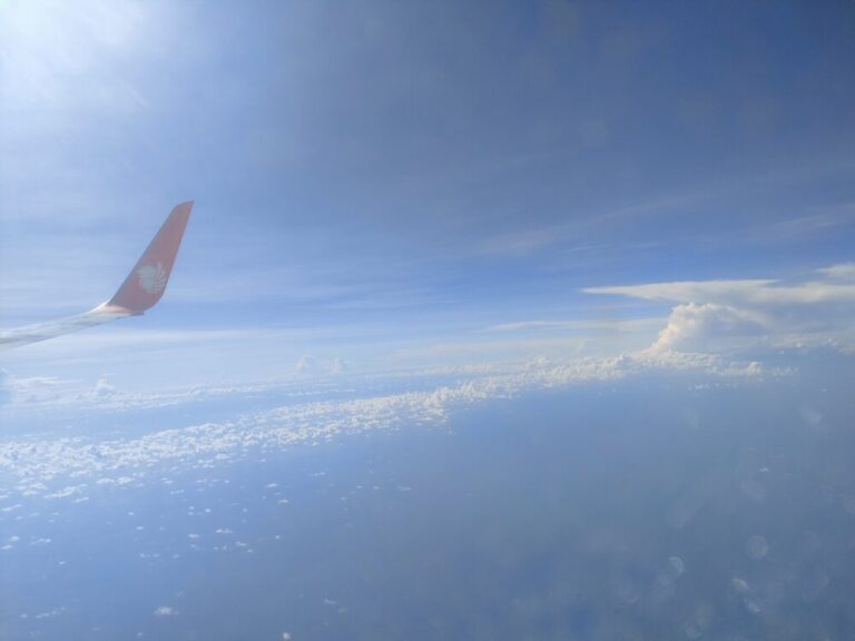 【インドネシア渡航】ライオンエアでマカッサルからバリに移動！空からの絶景を堪能！