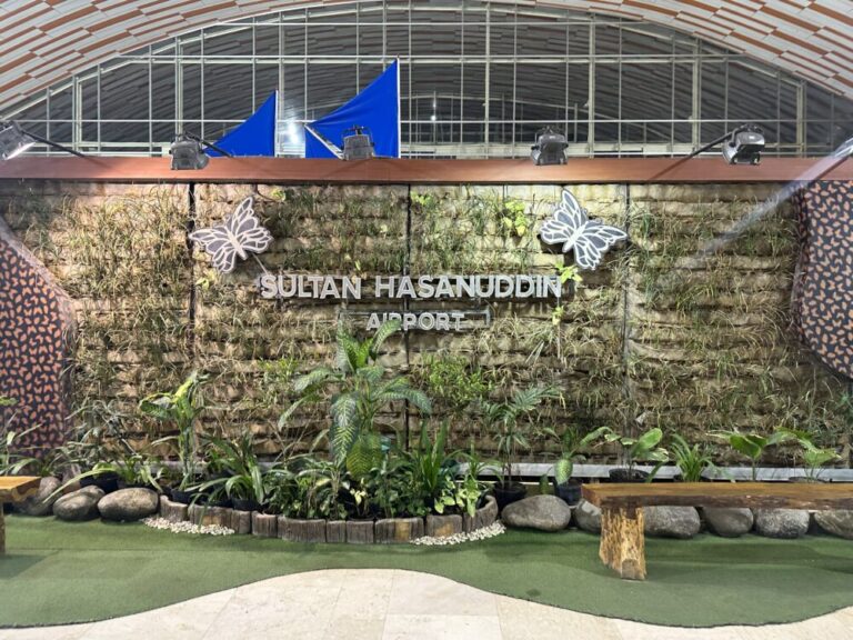 マカッサル・ハサヌディン空港の新しい南ターミナル