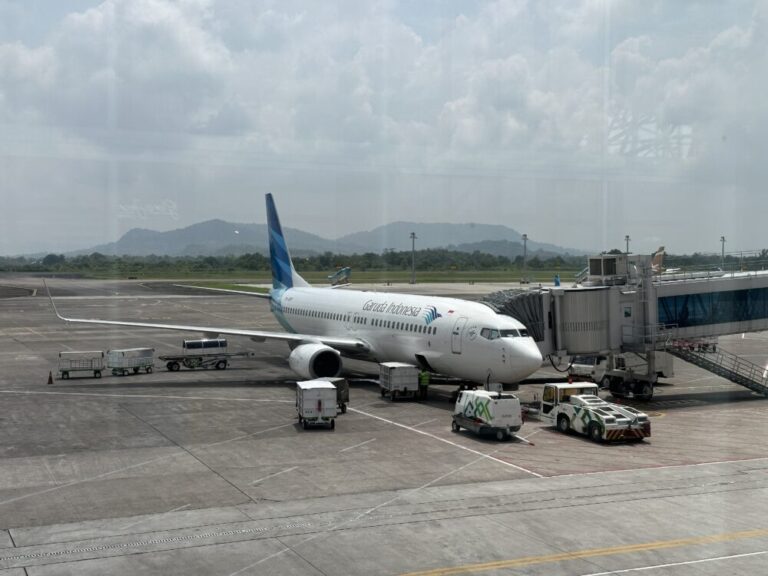 2024年元旦、ガルーダインドネシア航空での特別な旅立ち