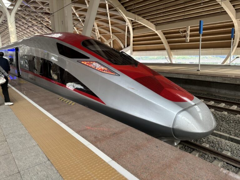 インドネシア高速鉄道に乗ってみた②ファーストクラスの乗り心地
