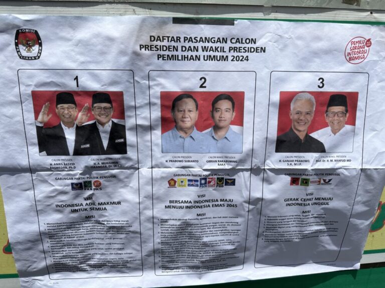 インドネシア大統領選挙！プラボウォ氏の勝利が確実に！