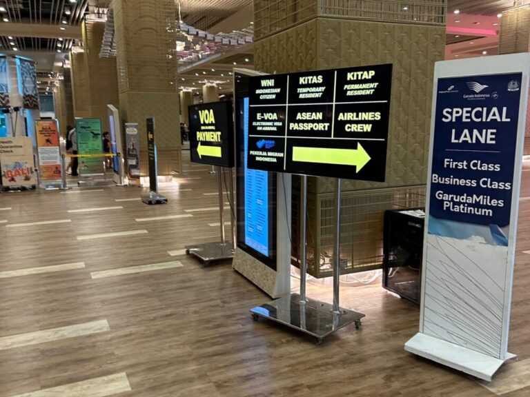 デンパサール空港e-VOA取得＆自動化ゲートで入国が更にスピーディに！