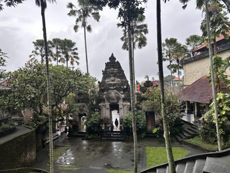 バリ旅！雨の降る中の美術館鑑賞