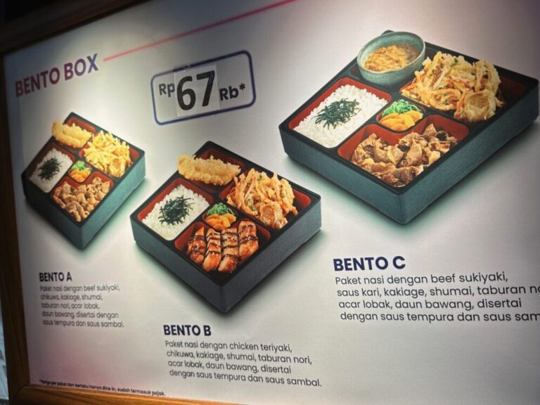 インドネシア限定！丸亀製麺の「Bento C」にハマる理由を徹底解説