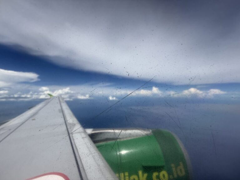 【続・驚きのフライト体験】緊急着陸のその後…再出発とスラバヤ到着までの一部始終