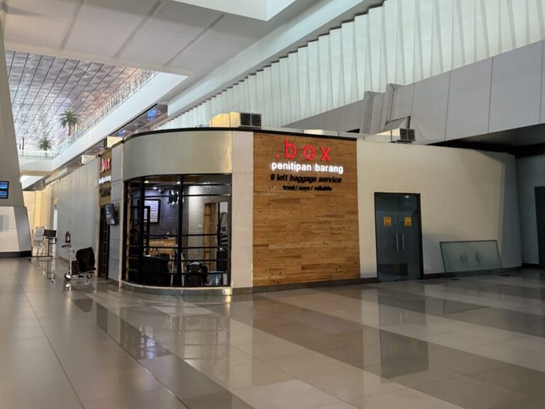 スカルノハッタ空港T3で手軽に荷物を預けるなら「.BOX」！便利なクロークサービス紹介
