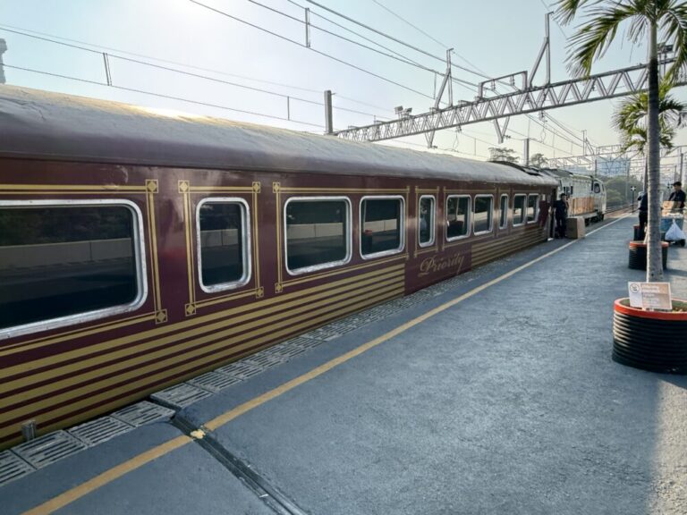 【プライオリティ座席乗車記②】山岳越えと特別サービスを堪能！バンドン〜ガンビル3時間の旅