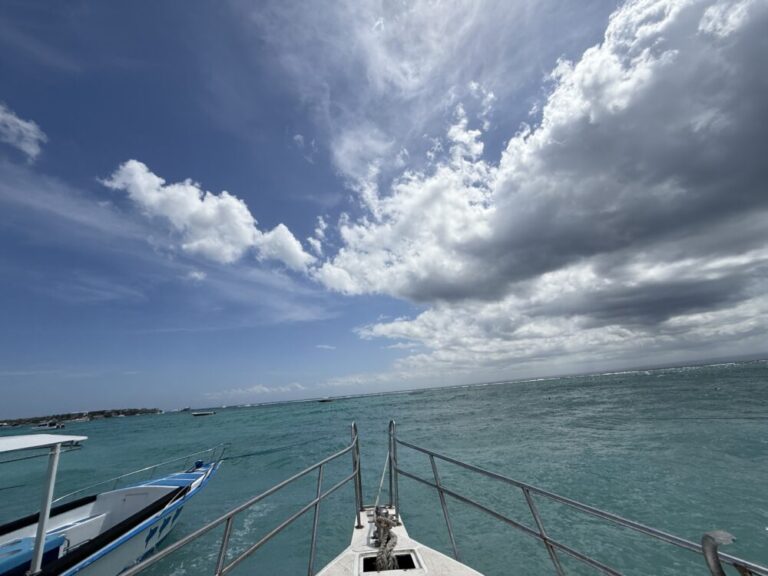 スリル満点！サヌール港からレンボンガン島までの高速船乗船記と島内移動手段