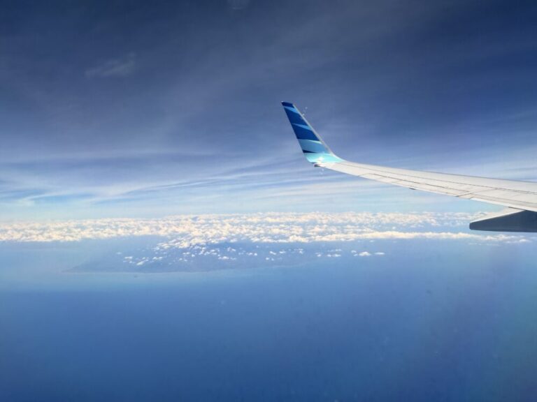 一時帰国の始まりはガルーダで快適に！マカッサルからジャカルタへGA611便搭乗記