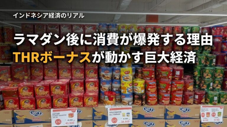 ラマダン後半に消費が爆発する理由 　インドネシア「THRボーナス」が動かす巨大経済