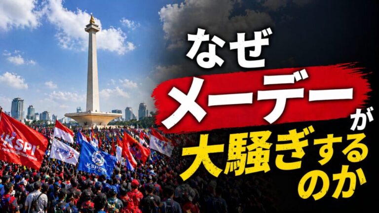 なぜインドネシアではメーデー「労働者の日」が大騒ぎになるのか？