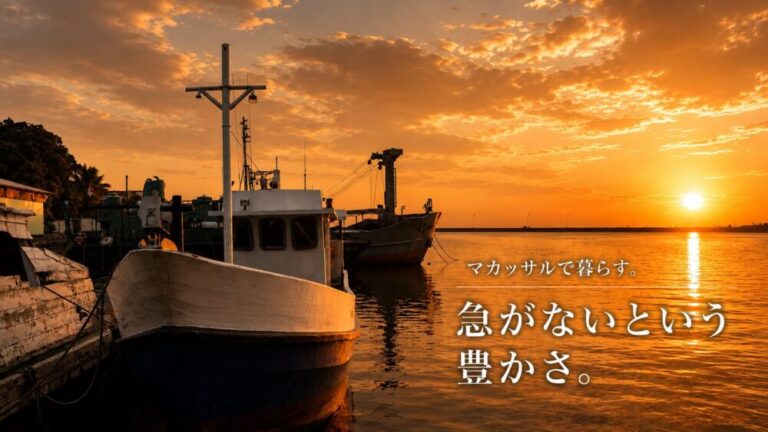 マカッサルで暮らす。急がないという豊かさ。