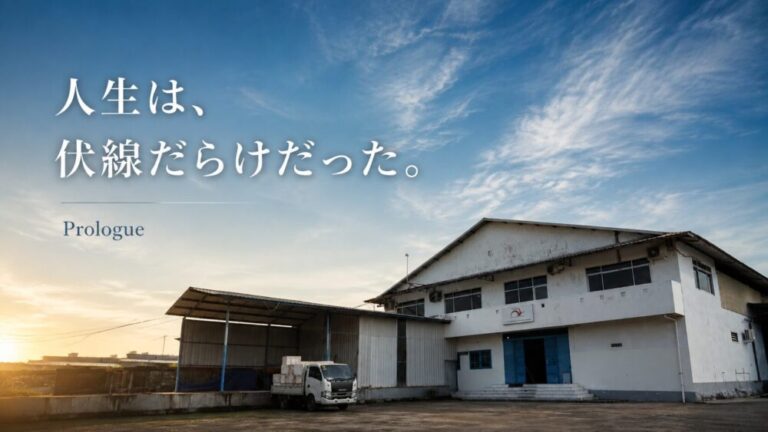 人生は、伏線だらけだった。
